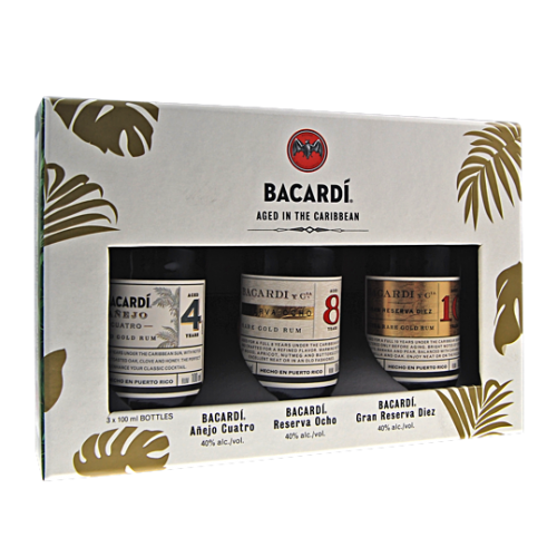Bacardi Discovery Pack 3 x 10cl